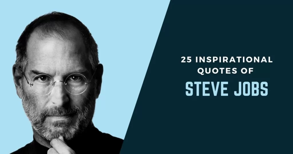 25 inspirational quotes of steve jobs