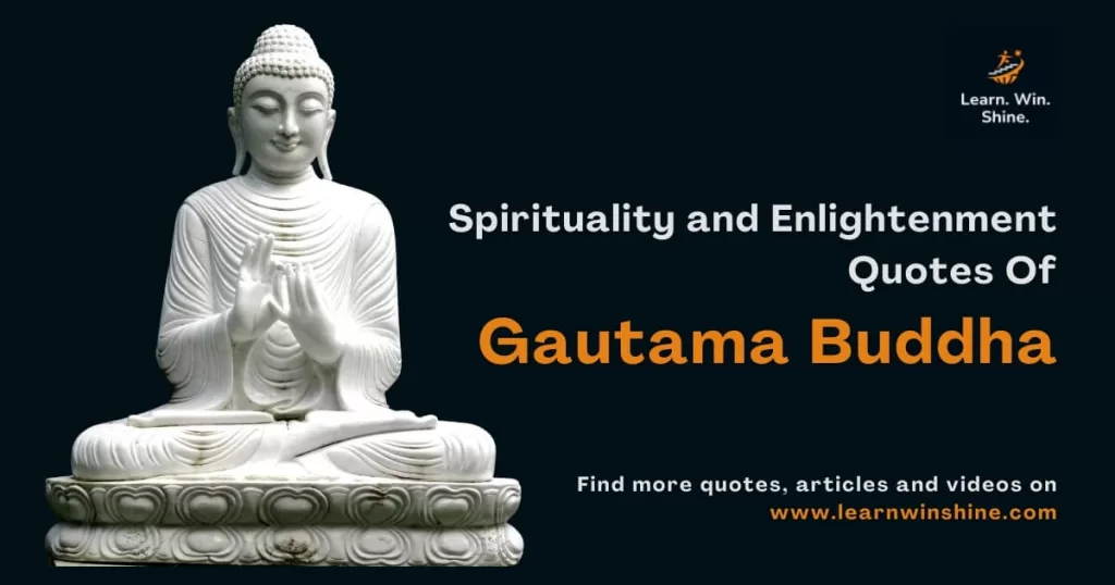 Biography and quotes of gautama buddha