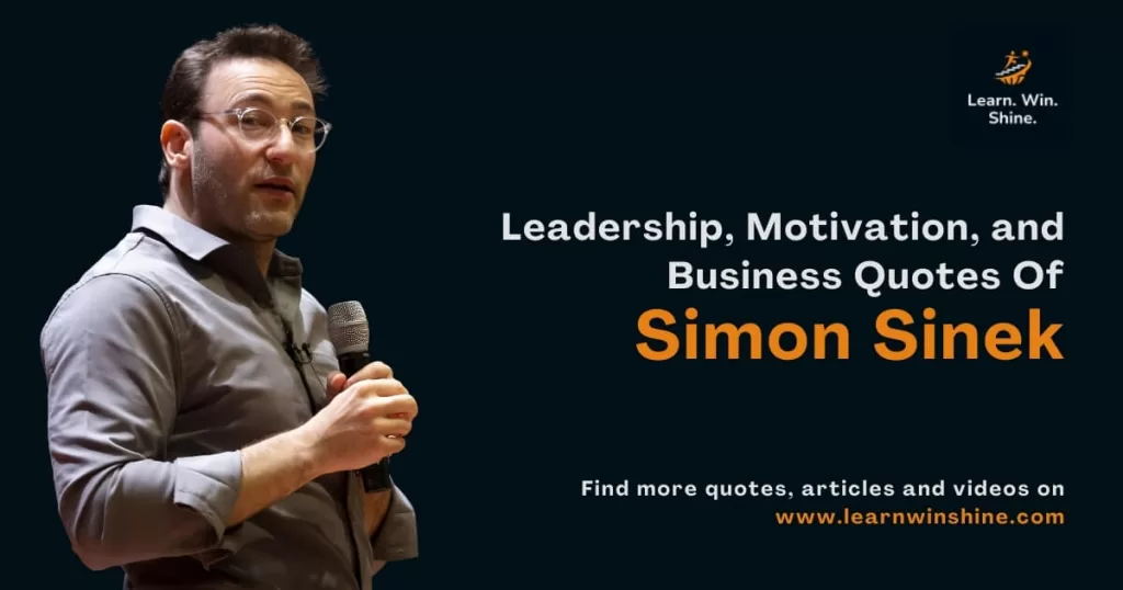 Biography and quotes of simon sinek