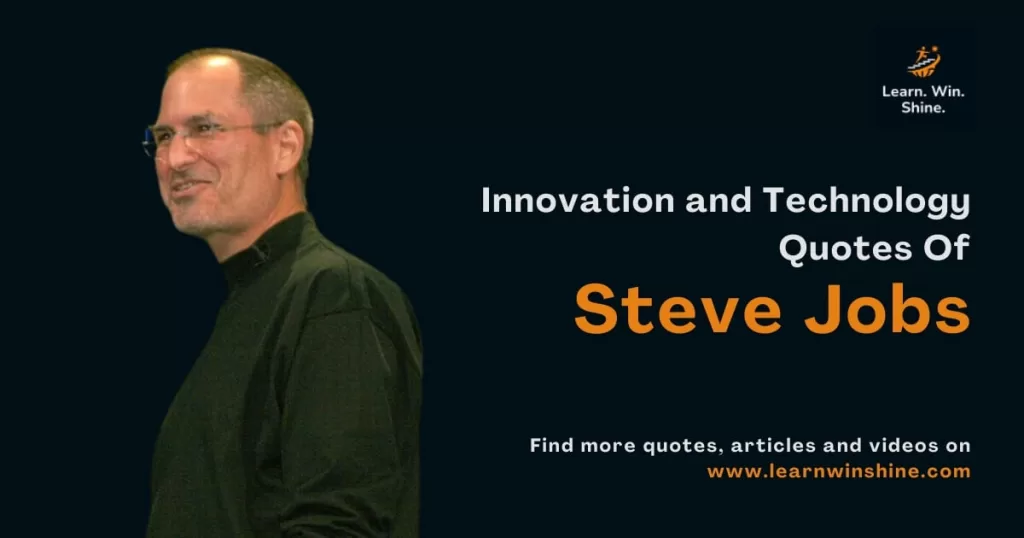 Biography and quotes of steve jobs