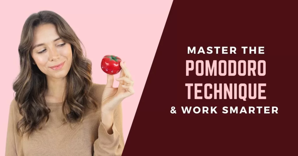 The pomodoro technique boost your productivity in 25 minute intervals